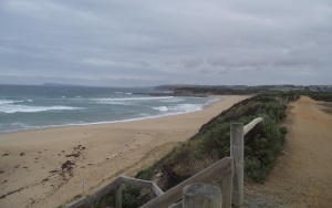 Ocean view from Bass Coast trail near Kilcunda