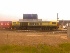QUBE locomotive, Harefield.