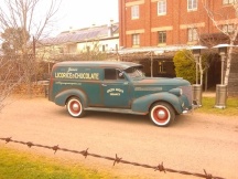 Old vehicle, Licorice and Chocoloate Factory, Junee