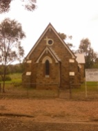 Old stone church, Bethungra.
