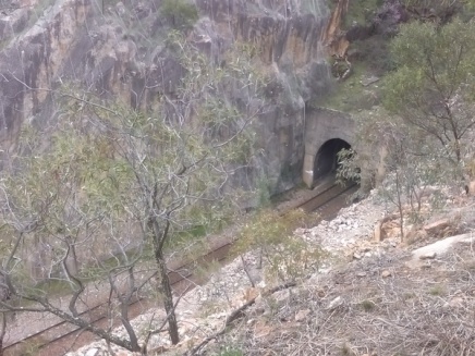 One of the Bethungra Spiral tunnels