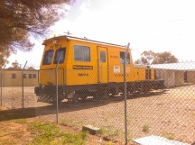 Track recording vehicle at Cootamundra.