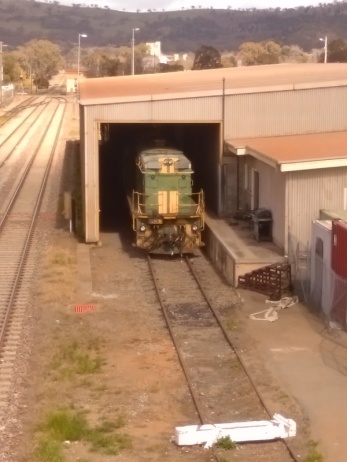 Locomotive (ex ANR?) at Cootamundra.