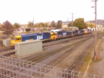 Locomotives at Cootamundra.