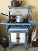 An early "Kooka" gas stove at Cootamundra museum.