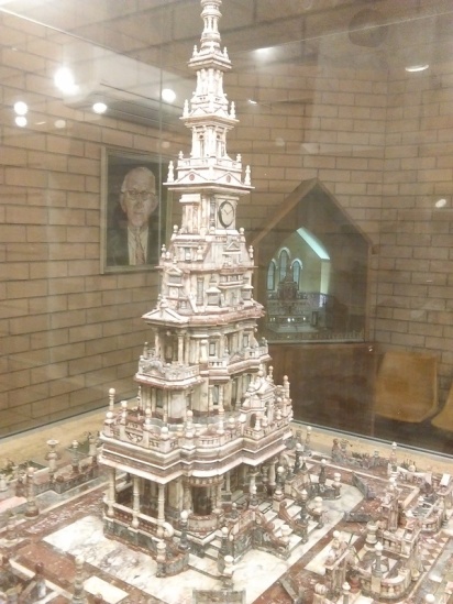Marble model, Gundagai. This has more than 20000 individual pieces of marble!