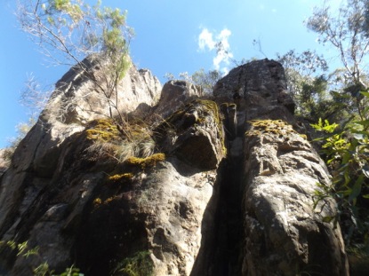 Campbells Lookout Walk - Rock formations