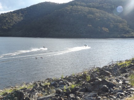 Khancoban Pondage and surrounds - water skiers